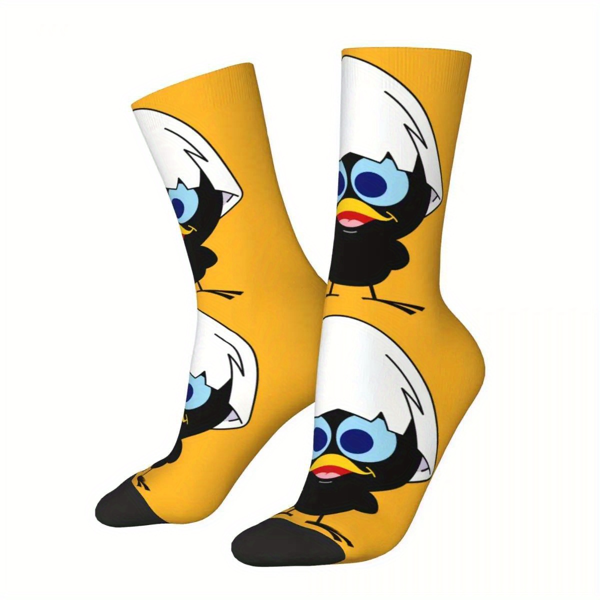 Novelty Crew Footwear, 1 Pair 3d Digital Printed Woven Polyester With Stretch, Non-slip Hand-washable Unisex Hosiery
Novelty Crew Footwear, 1 Pair 3d Digital Printed Woven Polyester With Stretch, Non-slip Hand-washable Unisex Hosiery