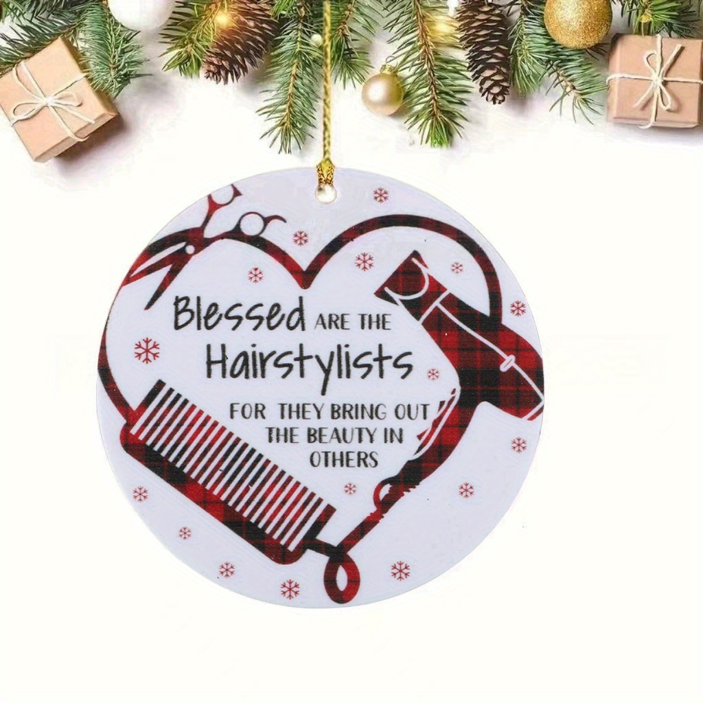 1pcs Hairstylist Appreciation - Round Hanging Decoration Styling For Universal , Featherless, Non-electric
1pcs Hairstylist Appreciation - Round Hanging Decoration Styling For Universal , Featherless, Non-electric