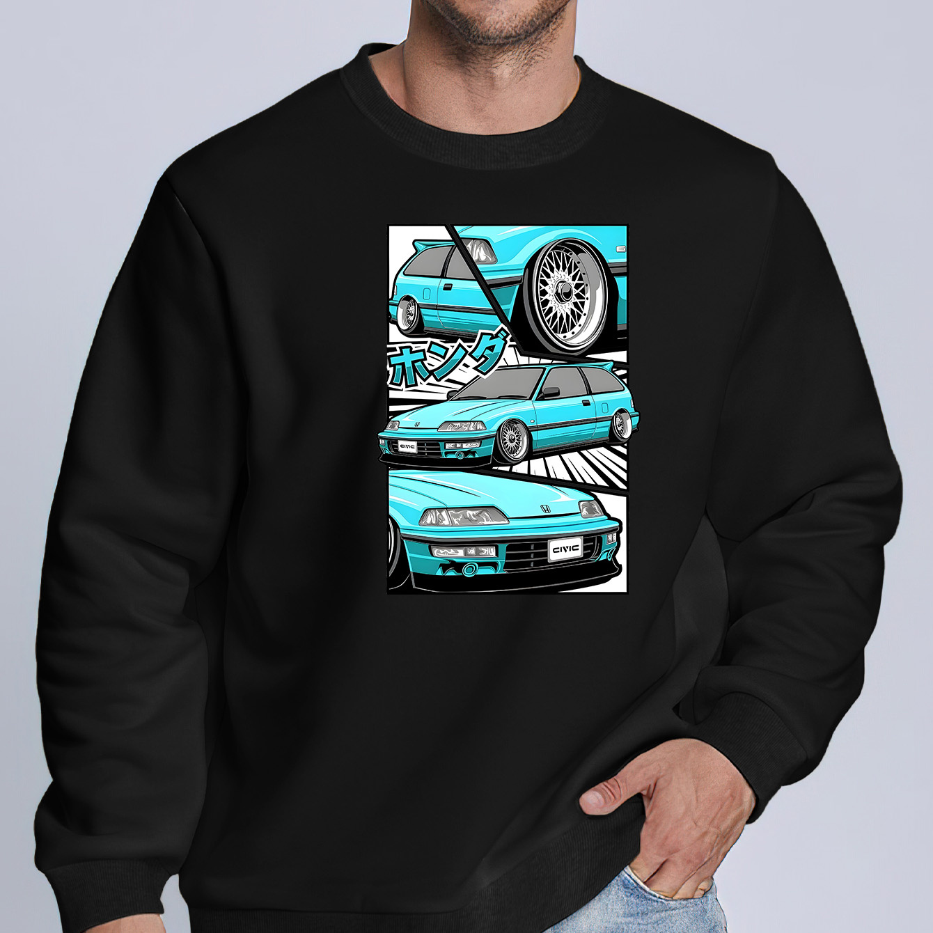Stylish Men's Racing Car Print Sweatshirt - Comfortable Stretch Fabric, Round Neck Pullover For Spring/fall
Stylish Men's Racing Car Print Sweatshirt - Comfortable Stretch Fabric, Round Neck Pullover For Spring/fall