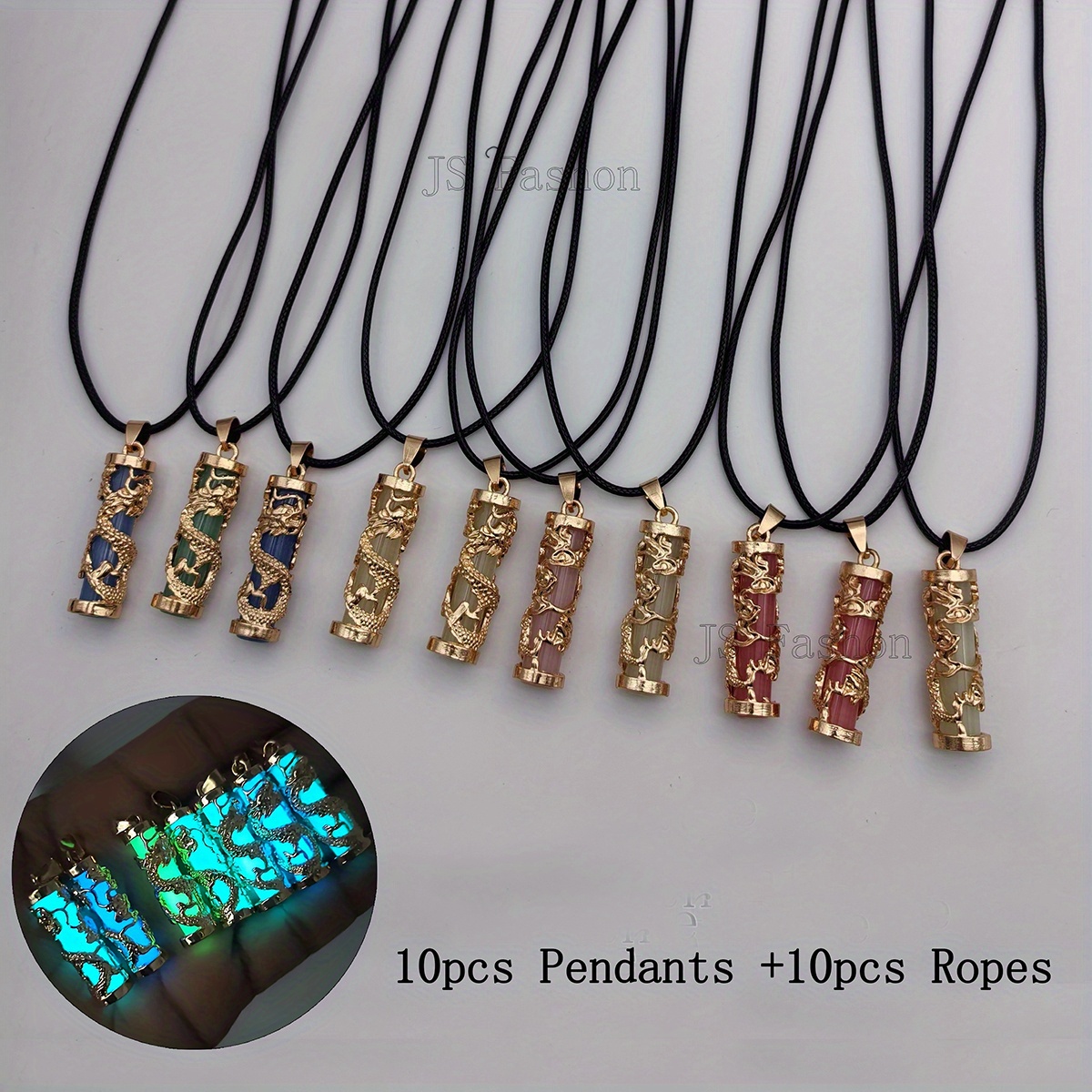 10pcs/ Set -the- Pendant Necklaces - Stone & Alloy, Men' Jewelry Accessories (pendants + Pu )
10pcs/ Set -the- Pendant Necklaces - Stone & Alloy, Men' Jewelry Accessories (pendants + Pu )