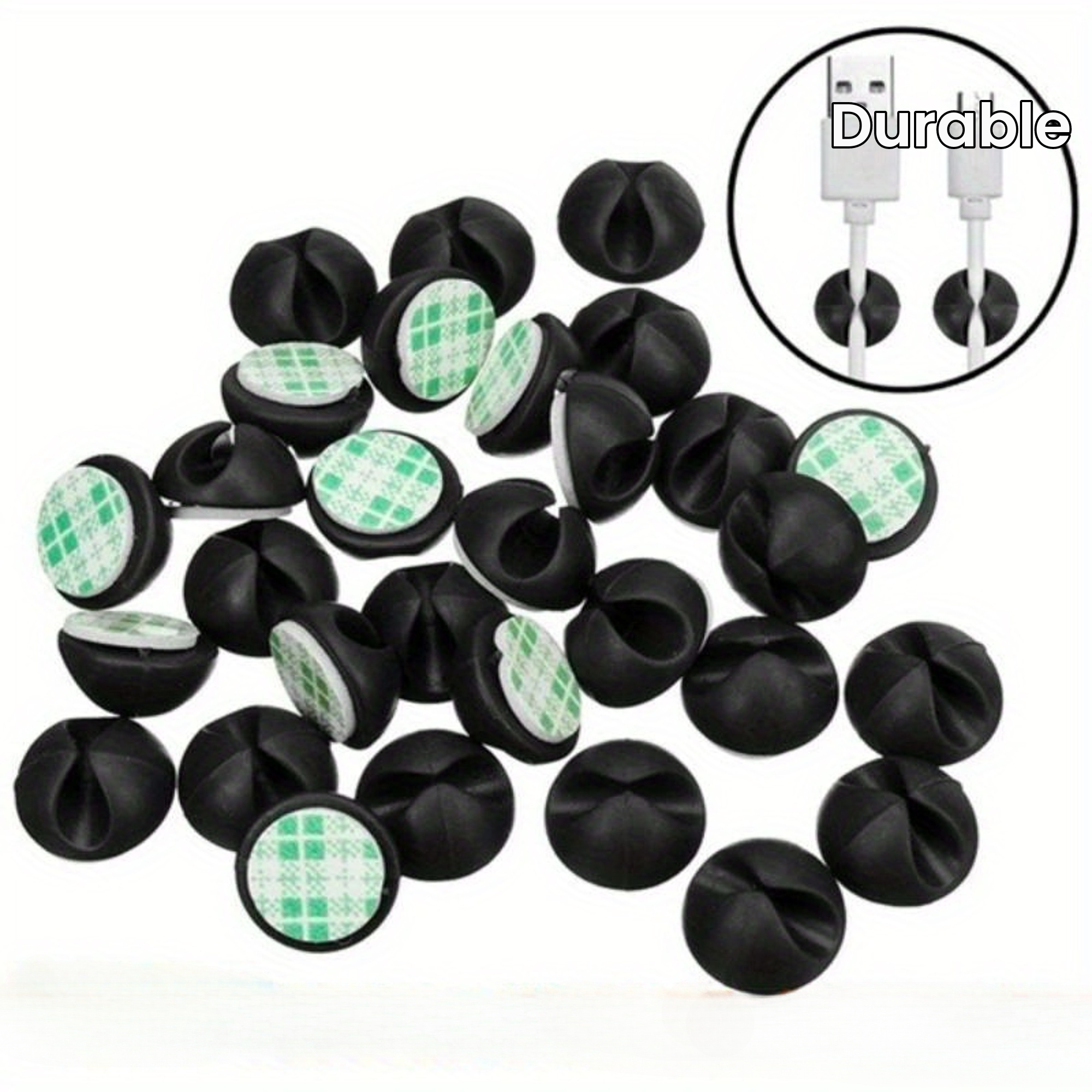 10 Pack Silicone Cable Clips, Desktop , Wire Holder For Usb Charging, Cable Management For Car & Tablet - No Battery
10 Pack Silicone Cable Clips, Desktop , Wire Holder For Usb Charging, Cable Management For Car & Tablet - No Battery