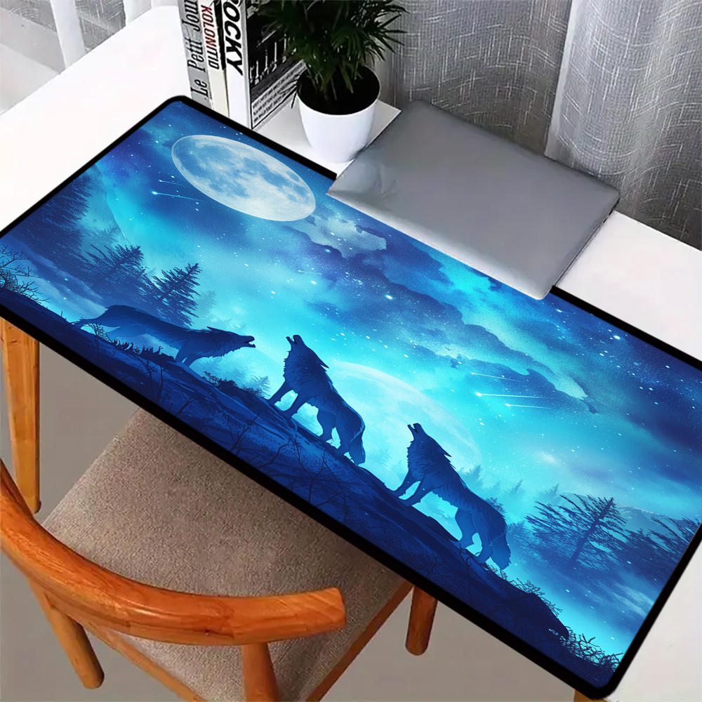 Water-resistant Rubber Gaming Mouse Pad With Moon And Design, Oblong Xxl Keyboard Mat For Desktop And Office Use
Water-resistant Rubber Gaming Mouse Pad With Moon And Design, Oblong Xxl Keyboard Mat For Desktop And Office Use