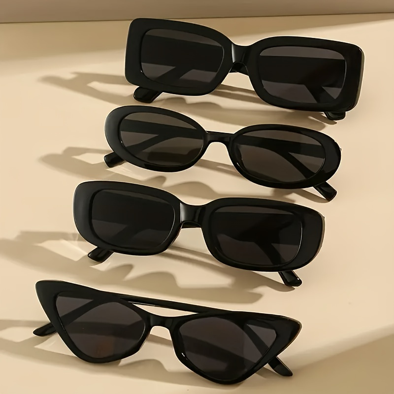 4pcs Elegant Black Cat Glasses For Women - Anti-reflective, , Beach & Driving, Casual, Daily Decoration
4pcs Elegant Black Cat Glasses For Women - Anti-reflective, , Beach & Driving, Casual, Daily Decoration