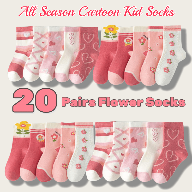 20 Pairs/lot Soft Socks Korean Love Heart Girl Socks Autumn Winter Warm Middle Tube Socks
20 Pairs/lot Soft Socks Korean Love Heart Girl Socks Autumn Winter Warm Middle Tube Socks