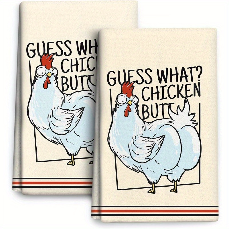Funny Towel Set - 2pcs, Polyester, Absorbent & Decorative Dish Towels For Cooking And Baking, Perfect Housewarming Gift For
Funny Towel Set - 2pcs, Polyester, Absorbent & Decorative Dish Towels For Cooking And Baking, Perfect Housewarming Gift For