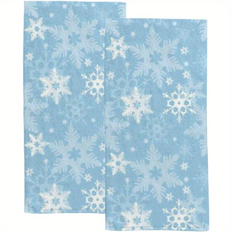 2pcs Set Of 18*26 Inch Kitchen Towel Hand Towels Christmas Light Blue White And Absorbent Washcloths Kitchen Hand Towel For Hotel Gym Spa
2pcs Set Of 18*26 Inch Kitchen Towel Hand Towels Christmas Light Blue White And Absorbent Washcloths Kitchen Hand Towel For Hotel Gym Spa
