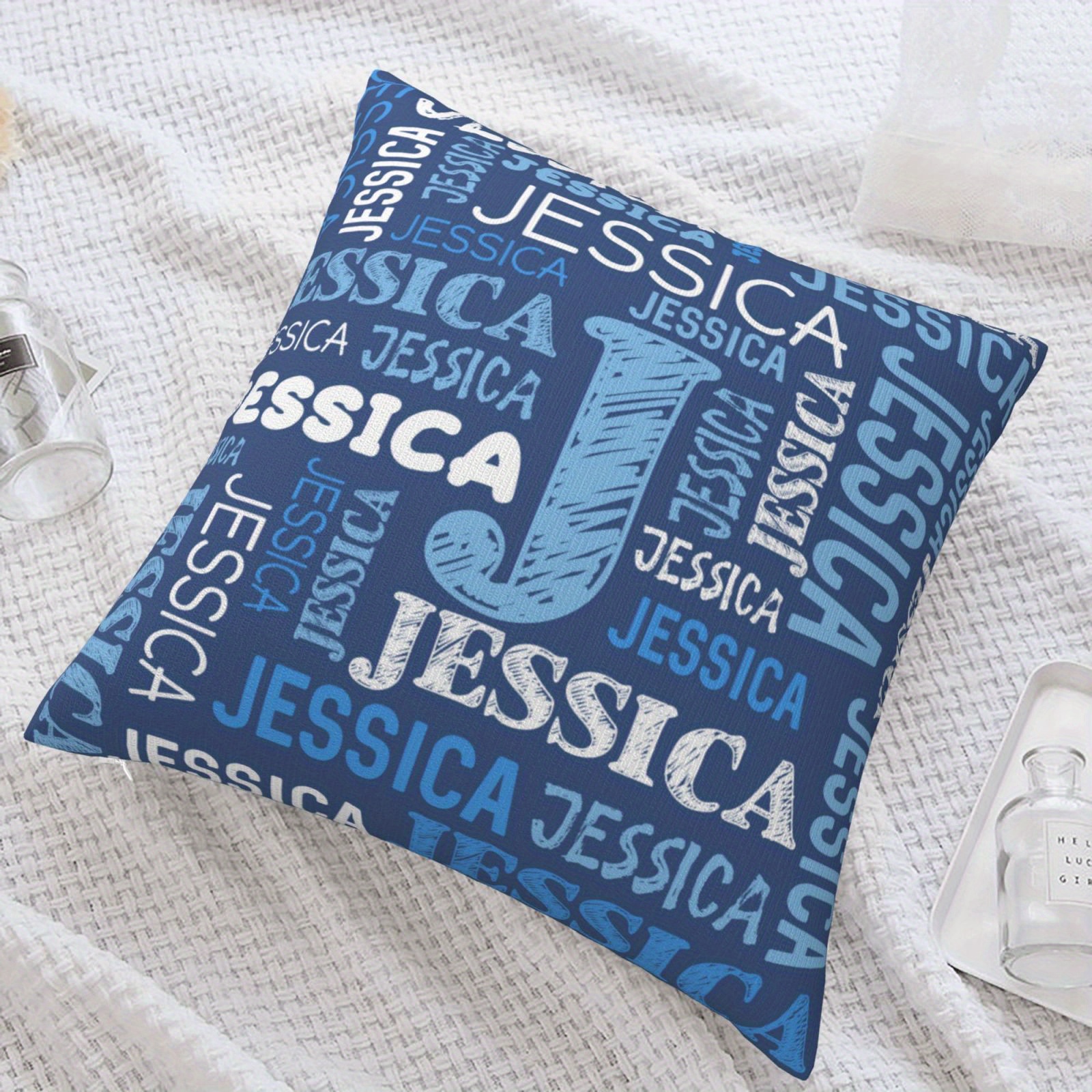 Custom Name Pillow Cover 18"x18", Personalized With Name, Plush Throw Pillow Cover For , Sofa, Bed, Polyester Knit Fabric, Square Shape, No Power Required, Home & Kitchen Decor
Custom Name Pillow Cover 18"x18", Personalized With Name, Plush Throw Pillow Cover For , Sofa, Bed, Polyester Knit Fabric, Square Shape, No Power Required, Home & Kitchen Decor