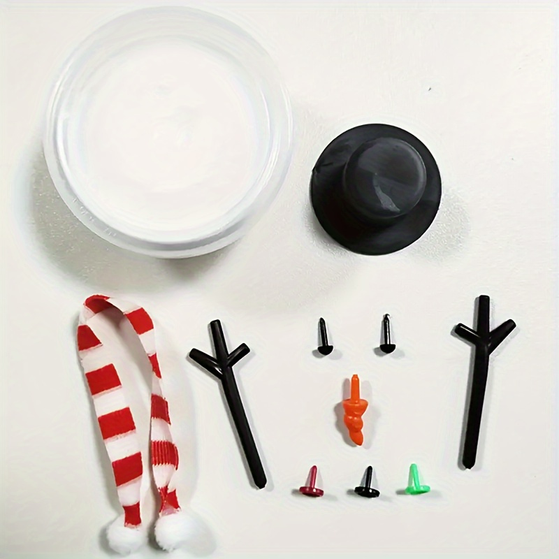 11pcs Snowman Handmade Kit - Diy Snowman Making Kit, Suitable For Christmas And Decorations, Clay Ornaments, Outdoor Holiday Non-electric Decorations, Suitable For Activities And Small Gifts
11pcs Snowman Handmade Kit - Diy Snowman Making Kit, Suitable For Christmas And Decorations, Clay Ornaments, Outdoor Holiday Non-electric Decorations, Suitable For Activities And Small Gifts