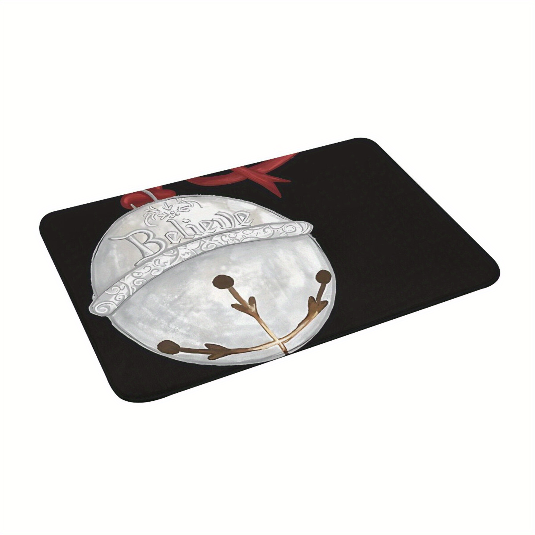 Bell Doormat: Festive Home Decor - Non-slip, Machine Washable, Rectangular, Lightweight, Viscose
Bell Doormat: Festive Home Decor - Non-slip, Machine Washable, Rectangular, Lightweight, Viscose