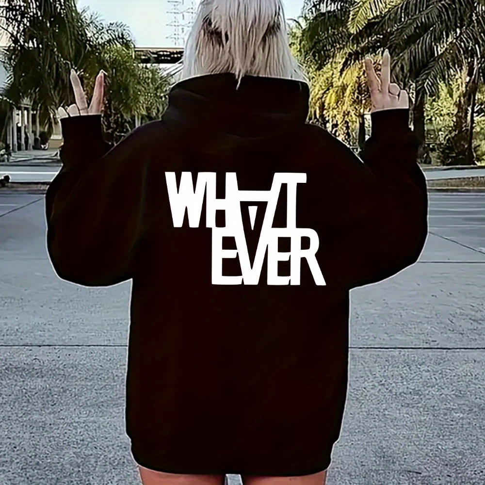 Women's "" Print Zip-up Hoodie With Pockets - Casual & Stylish, Comfortable Polyester Sweatshirt Jacket, Solid Color, Fall/winter
Women's "" Print Zip-up Hoodie With Pockets - Casual & Stylish, Comfortable Polyester Sweatshirt Jacket, Solid Color, Fall/winter
