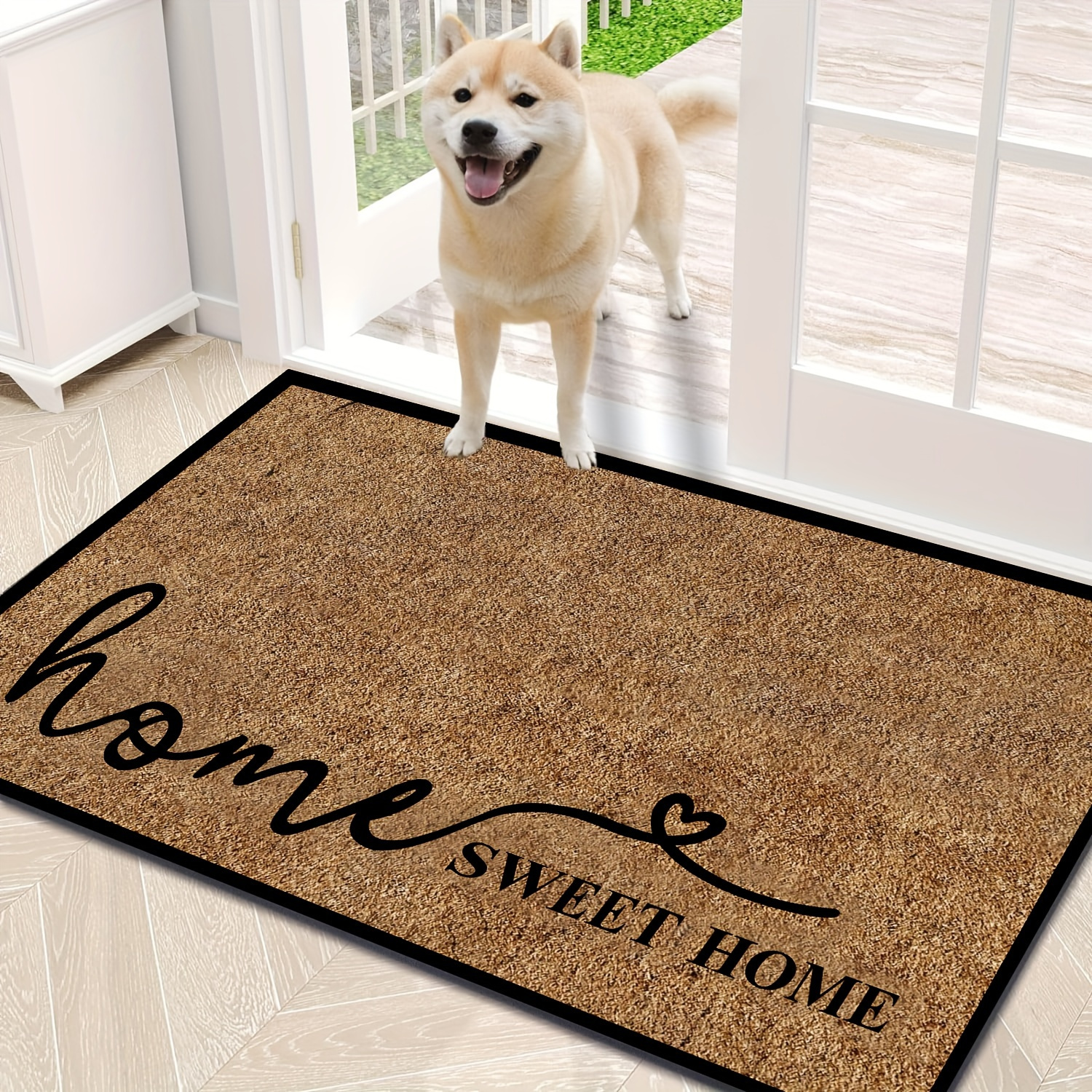 1pc Sweet - Polyester , Backing, , Low , , Rectangle Entryway Rug For , , All Decor
1pc Sweet - Polyester , Backing, , Low , , Rectangle Entryway Rug For , , All Decor