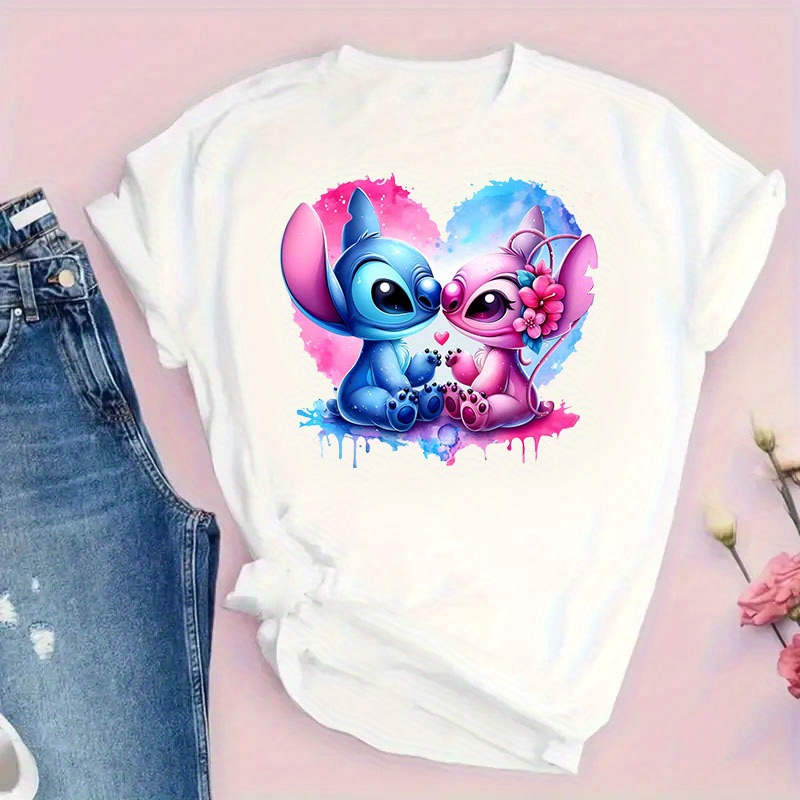 Stitch And Handmade Diy Clothes Cartoon T-shirt Printing Clothes Heat Transfer Clothes Sticker T-shirt Cartoon Anime Pattern Clothes Decoration Boys Girls Gift (not Including Clothes)
Stitch And Handmade Diy Clothes Cartoon T-shirt Printing Clothes Heat Transfer Clothes Sticker T-shirt Cartoon Anime Pattern Clothes Decoration Boys Girls Gift (not Including Clothes)