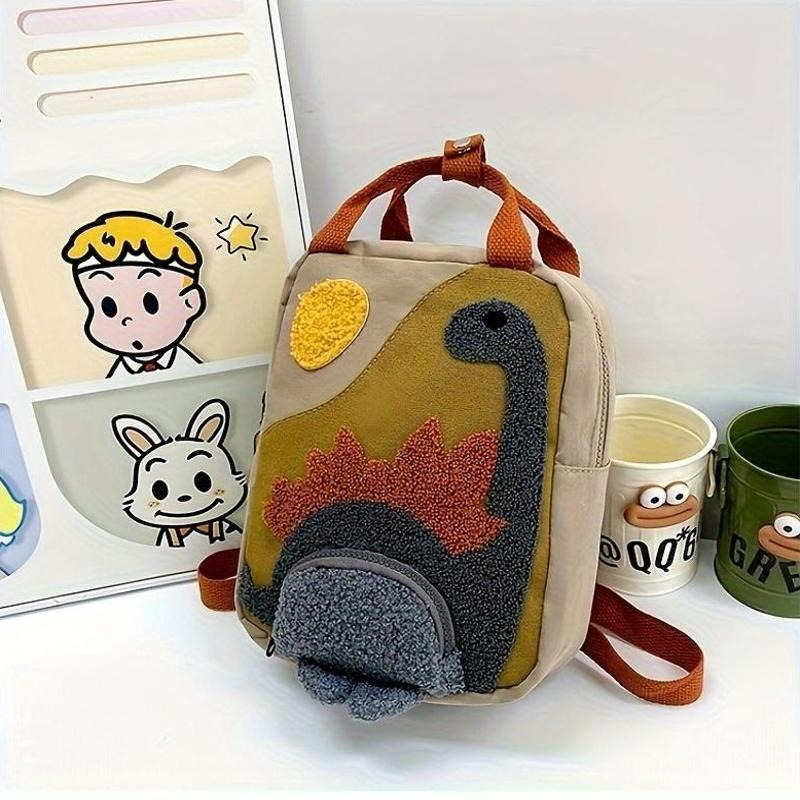 Lightweight And Fade-resistant Cartoon Dinosaur Embroidered Backpack With Adjustable Shoulder Straps For School Use
Lightweight And Fade-resistant Cartoon Dinosaur Embroidered Backpack With Adjustable Shoulder Straps For School Use