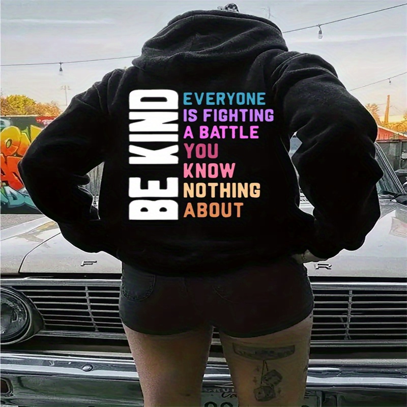 Print Hoodie, Casual Long Sleeve Kangaroo Pocket Drawstring Hoodie Sweatshirt, Women's Clothing
Print Hoodie, Casual Long Sleeve Kangaroo Pocket Drawstring Hoodie Sweatshirt, Women's Clothing