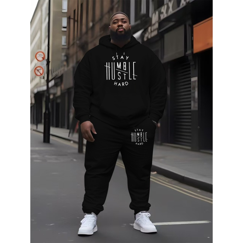 Print Men's Large Size Autumn And Winter Hooded Sweatshirt And Sweatpants Suit Boys' Casual Sports Top Suit
Print Men's Large Size Autumn And Winter Hooded Sweatshirt And Sweatpants Suit Boys' Casual Sports Top Suit