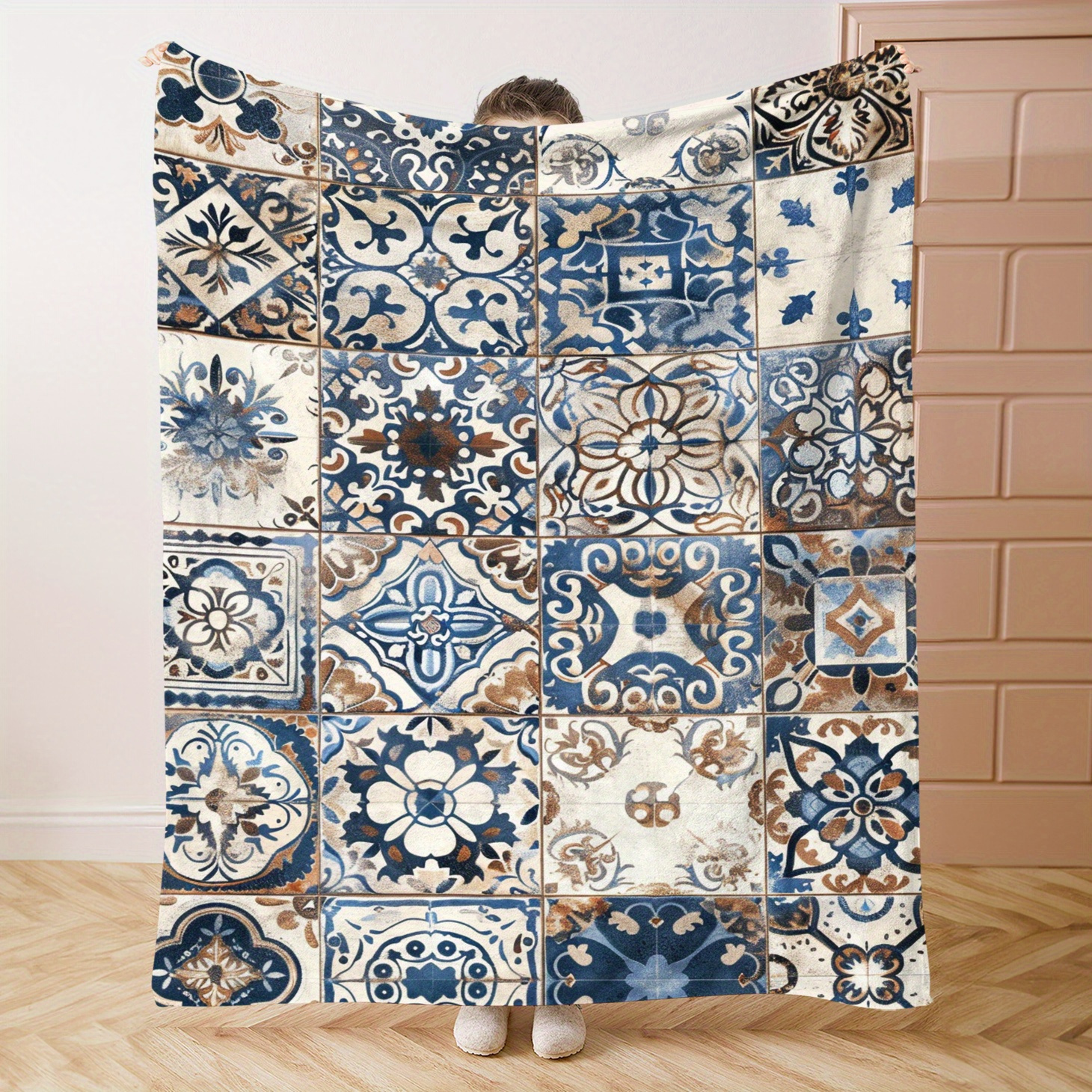 Soft & Cozy Floral Porcelain Print Flannel Throw Blanket - For Bed, Sofa, Office, Camping & Travel | Warm & Lightweight For All
Soft & Cozy Floral Porcelain Print Flannel Throw Blanket - For Bed, Sofa, Office, Camping & Travel | Warm & Lightweight For All
