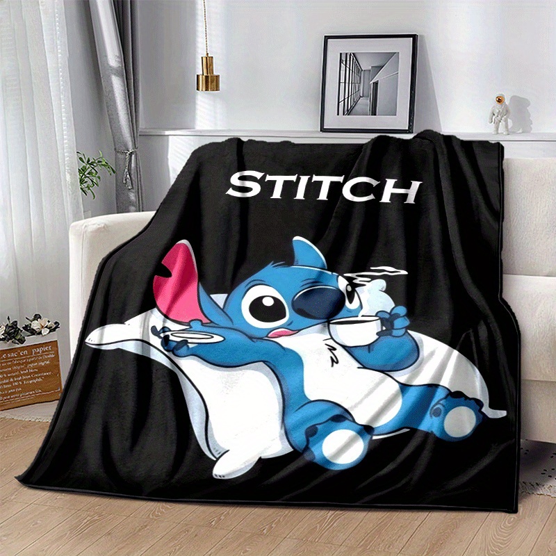 1pc Stitch Printing Blanket - Soft, Throw For Living Room, , Car, Travel & Camping | Personalize Gift With Aorable Cartoon Esign
1pc Stitch Printing Blanket - Soft, Throw For Living Room, , Car, Travel & Camping | Personalize Gift With Aorable Cartoon Esign