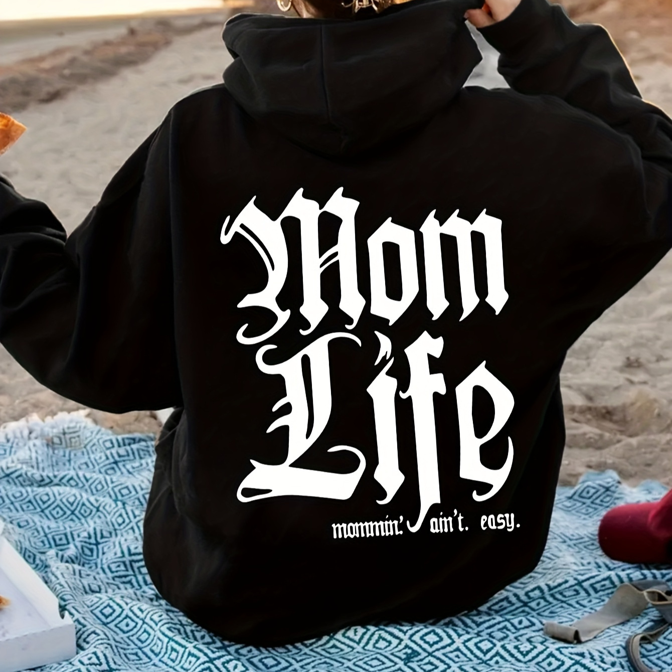 Plus Size Women's Hoodie Hoodie Sweatshirt - Casual Long Sleeve Pullover With Letter Pattern, Regular Fit, Hood, And Pocket - Polyester Knit Fabric For Fall/ Winter
Plus Size Women's Hoodie Hoodie Sweatshirt - Casual Long Sleeve Pullover With Letter Pattern, Regular Fit, Hood, And Pocket - Polyester Knit Fabric For Fall/ Winter