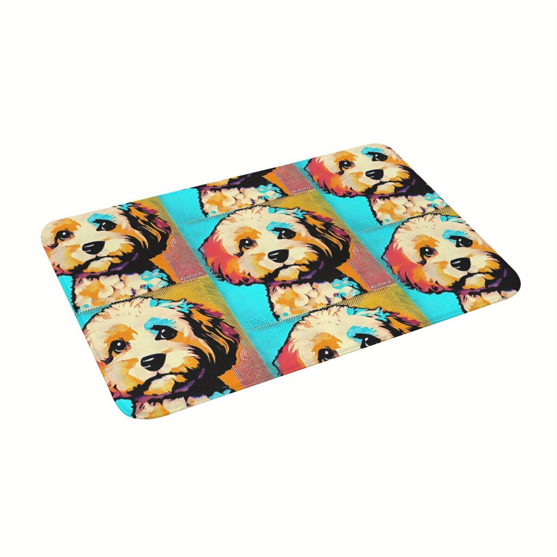 Pop Art Welcome Doormat - Anti-slip, Machine Washable Polyester Kitchen Mat For Home Decor
Pop Art Welcome Doormat - Anti-slip, Machine Washable Polyester Kitchen Mat For Home Decor