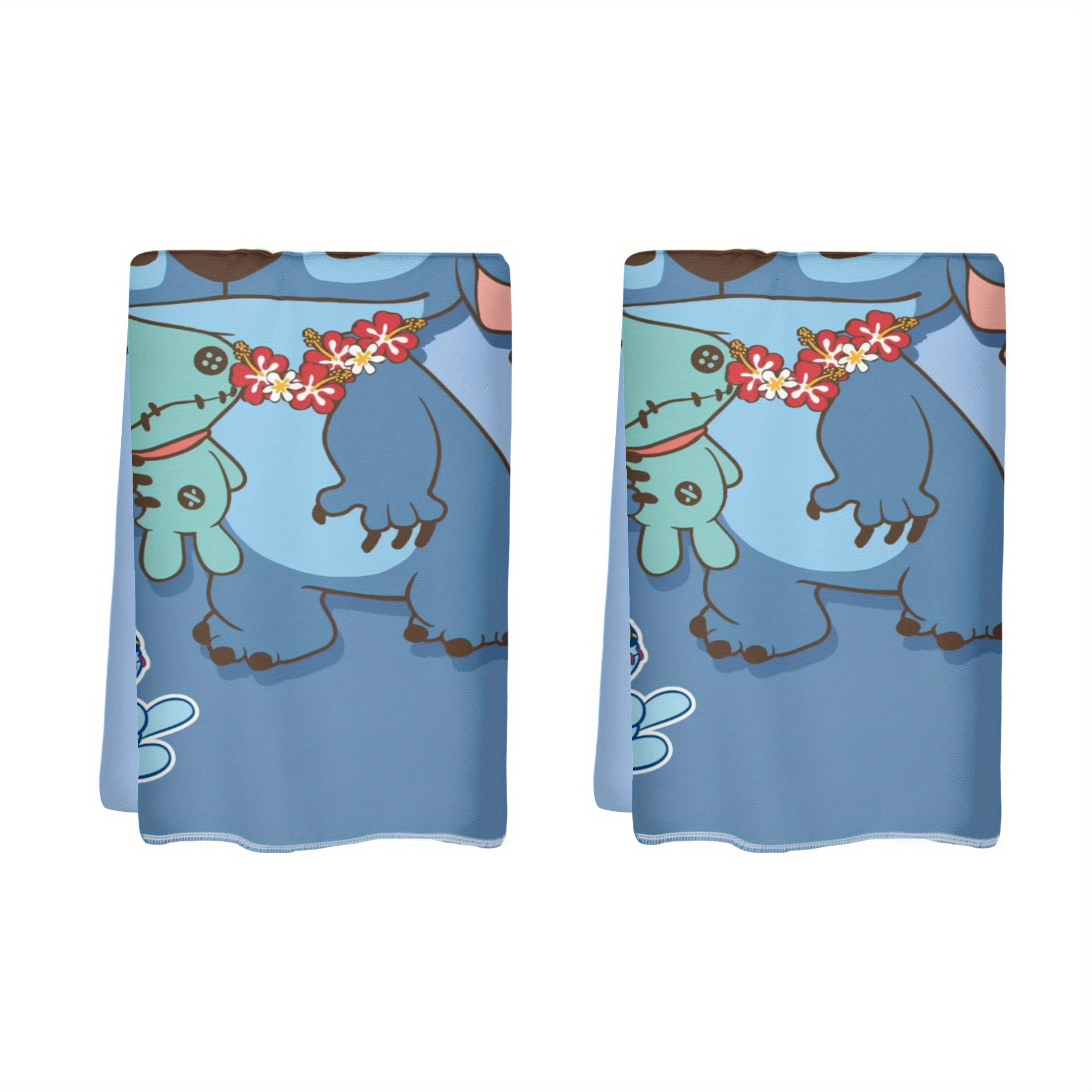 2pcs Stitch Cartoon Printed Towels , Soft Polyester Fiber, Suitable For Bathroom Face Towels Or Kitchen Table Cleaning Cloths
2pcs Stitch Cartoon Printed Towels , Soft Polyester Fiber, Suitable For Bathroom Face Towels Or Kitchen Table Cleaning Cloths