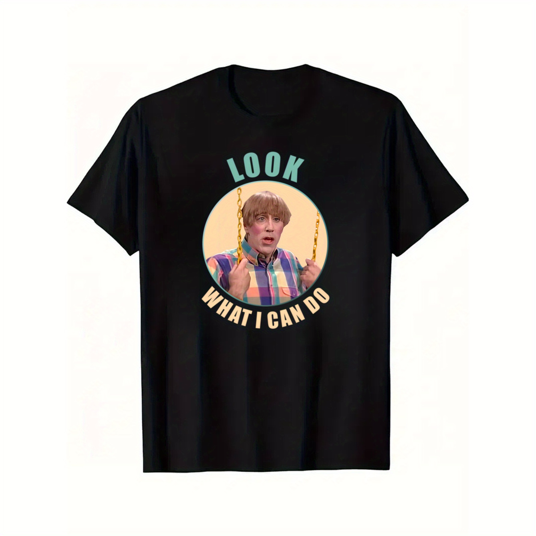 Watching T-shirt- Casual Short Sleeved Round Neck Top, Suitable For Spring And Summer Wear
Watching T-shirt- Casual Short Sleeved Round Neck Top, Suitable For Spring And Summer Wear
