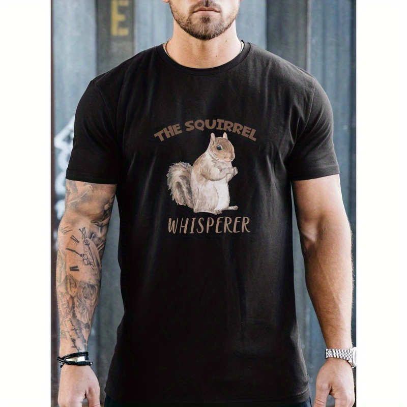 The Men's Short-sleeve Printed T-shirt - 100% Polyester Knit Fabric, Casual Crew Neck Tee With Medium Stretch For Summer
The Men's Short-sleeve Printed T-shirt - 100% Polyester Knit Fabric, Casual Crew Neck Tee With Medium Stretch For Summer