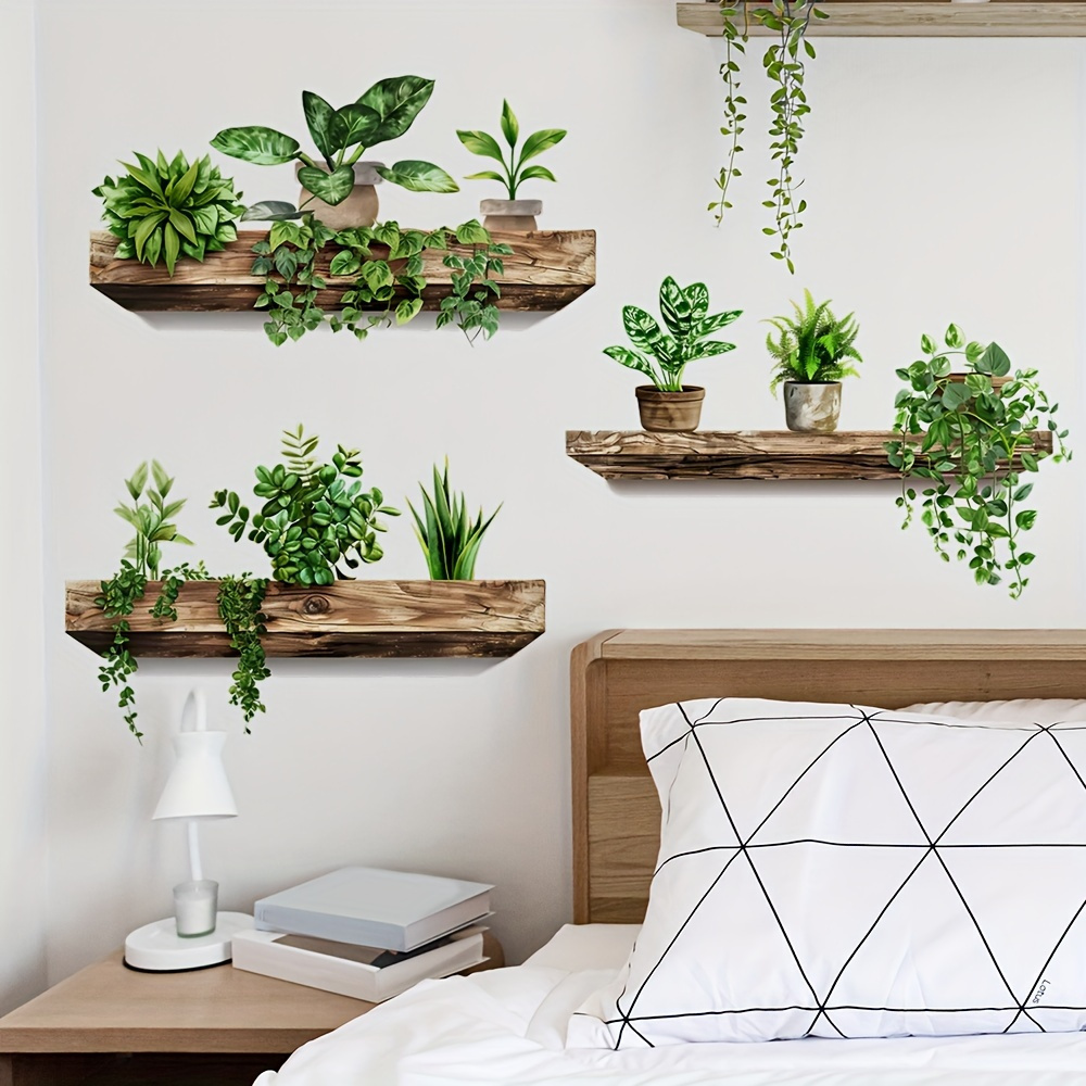 3pcs Green Plant Wall Decals - Removable & Waterproof, Office, Bedroom, Dorms & More - Ideal For Halloween, Christmas & Seasonal Decor
3pcs Green Plant Wall Decals - Removable & Waterproof, Office, Bedroom, Dorms & More - Ideal For Halloween, Christmas & Seasonal Decor