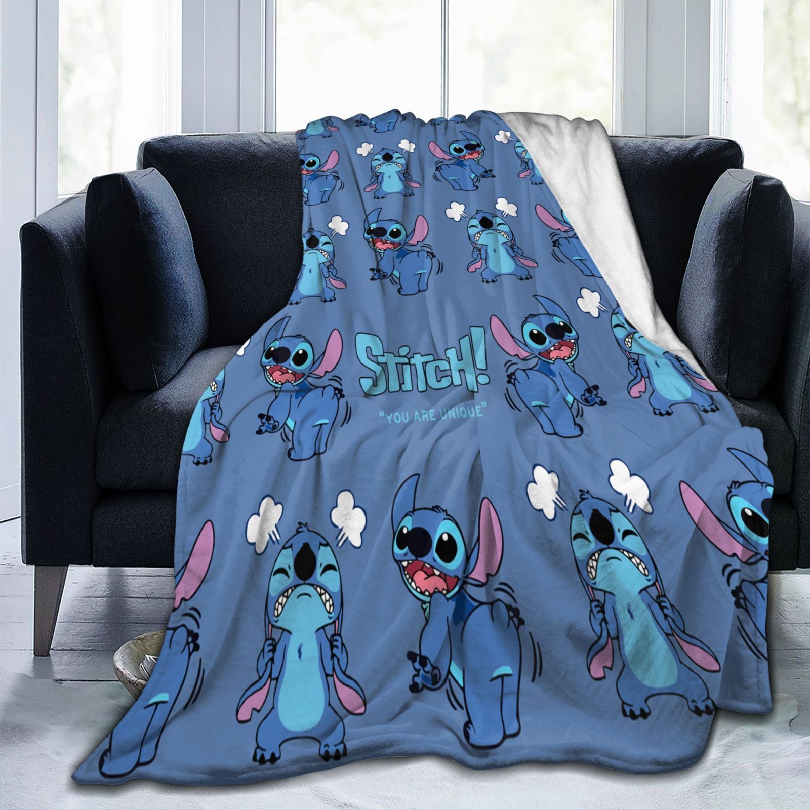 1pc, Authorized Stitch Cute Printing Throw Blanket For Adults All Flannel Fleece Blanket Soft Warm Plush Blankets For Couch Sofa Bed Camping Travel
1pc, Authorized Stitch Cute Printing Throw Blanket For Adults All Flannel Fleece Blanket Soft Warm Plush Blankets For Couch Sofa Bed Camping Travel