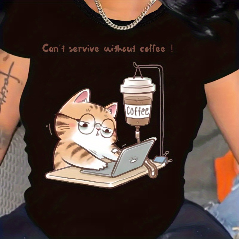 Plus Size Short Sleeve T-shirt With Graphic - Polyester Knit Fabric With Elastane, Geometric Pattern, Crew Neck, Pullover Style Casual Top
Plus Size Short Sleeve T-shirt With Graphic - Polyester Knit Fabric With Elastane, Geometric Pattern, Crew Neck, Pullover Style Casual Top