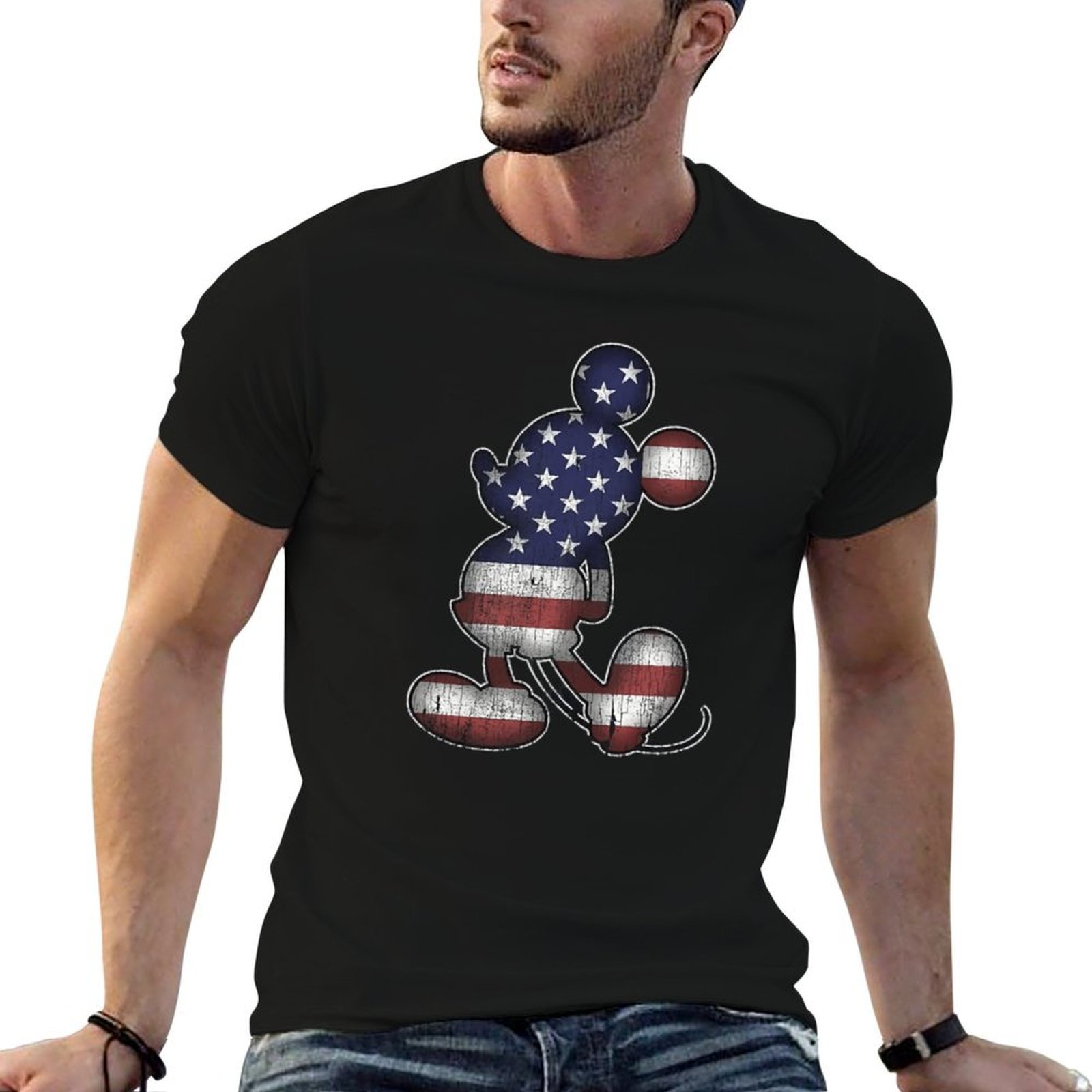 1pc, Authorized, Mouse Pattern Print New Christmas Round Neck Casual Short-sleeved Print Fun T-shirt Casual T-shirt, Ideal Gift
1pc, Authorized, Mouse Pattern Print New Christmas Round Neck Casual Short-sleeved Print Fun T-shirt Casual T-shirt, Ideal Gift