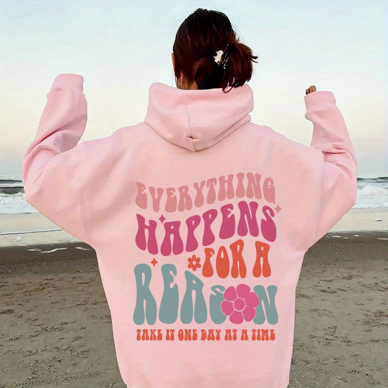 Women's Plus Size Letter Print Hoodie - Casual Drawstring Pullover For Fall & Winter, Cozy Polyester Knit, Fleece Lined Hoodie
Women's Plus Size Letter Print Hoodie - Casual Drawstring Pullover For Fall & Winter, Cozy Polyester Knit, Fleece Lined Hoodie