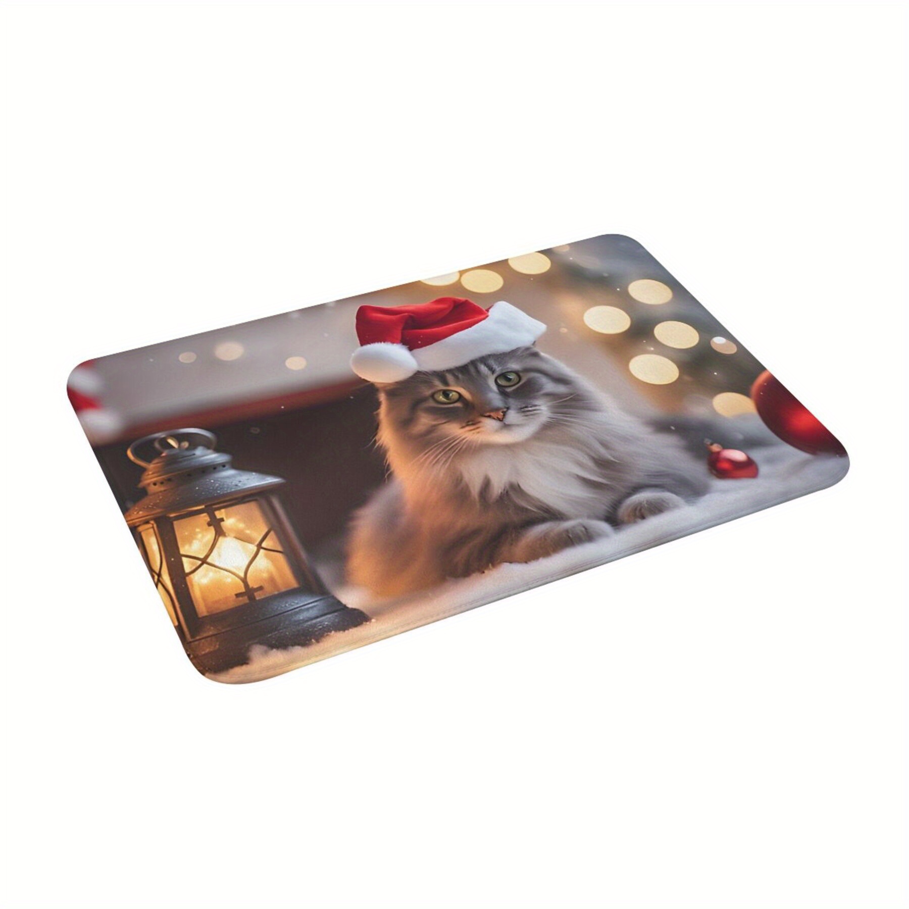 Christmas Themed Non-slip Doormat With Fluffy , Rectangle Polyester Machine Washable For Indoor Use, Lightweight Entryway Rug, Home Decor – 1pcs
Christmas Themed Non-slip Doormat With Fluffy , Rectangle Polyester Machine Washable For Indoor Use, Lightweight Entryway Rug, Home Decor – 1pcs