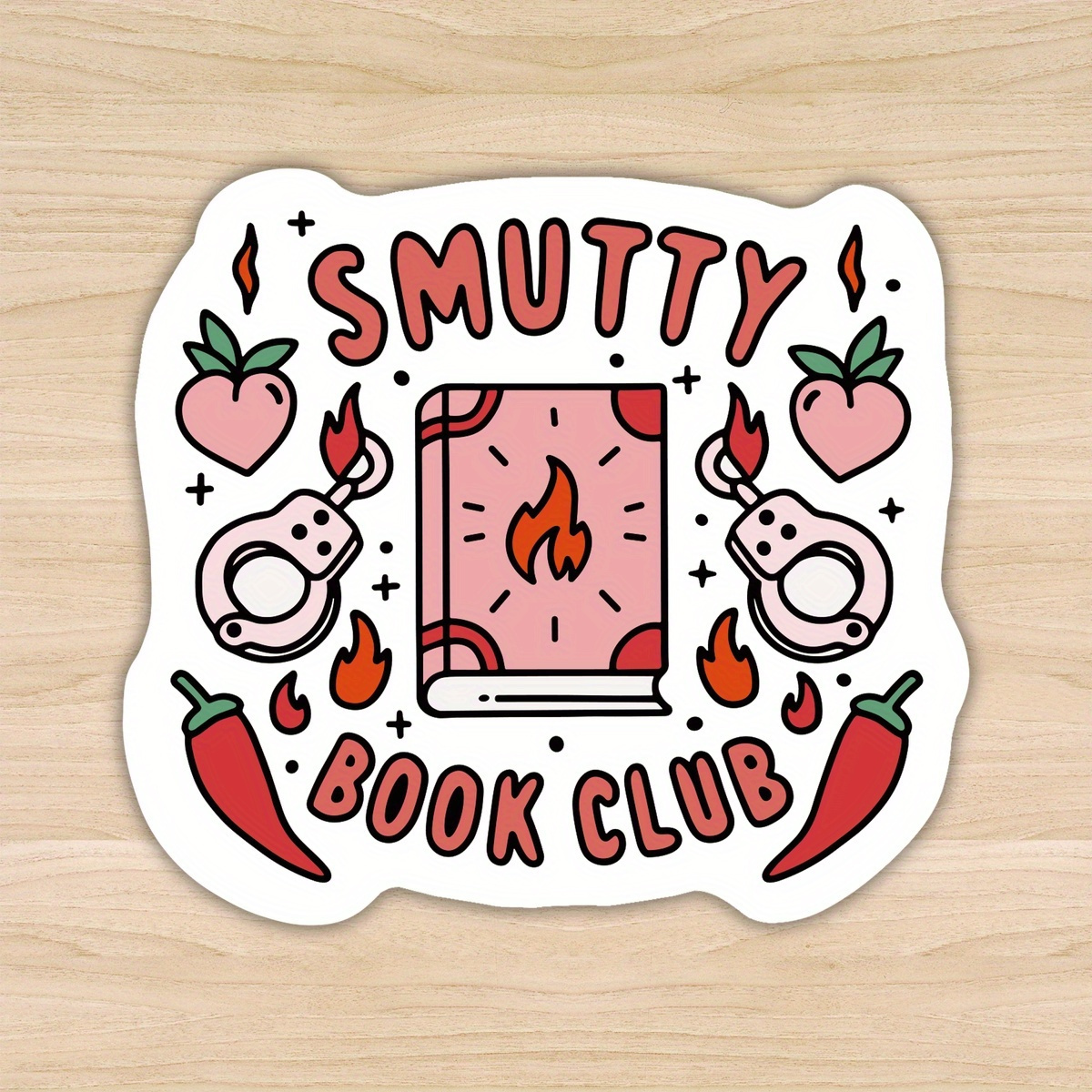 Book Club Matte Vinyl Decal Sticker - Self-adhesive, Single Use, Weatherproof, Ideal For Car, Laptop, Plastic - Readers & Enthusiasts
Book Club Matte Vinyl Decal Sticker - Self-adhesive, Single Use, Weatherproof, Ideal For Car, Laptop, Plastic - Readers & Enthusiasts