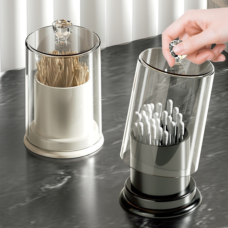 Elegant Clear Acrylic Dispenser With Lid - Dust-proof Organizer For Dining & Bedroom Decor
Elegant Clear Acrylic Dispenser With Lid - Dust-proof Organizer For Dining & Bedroom Decor