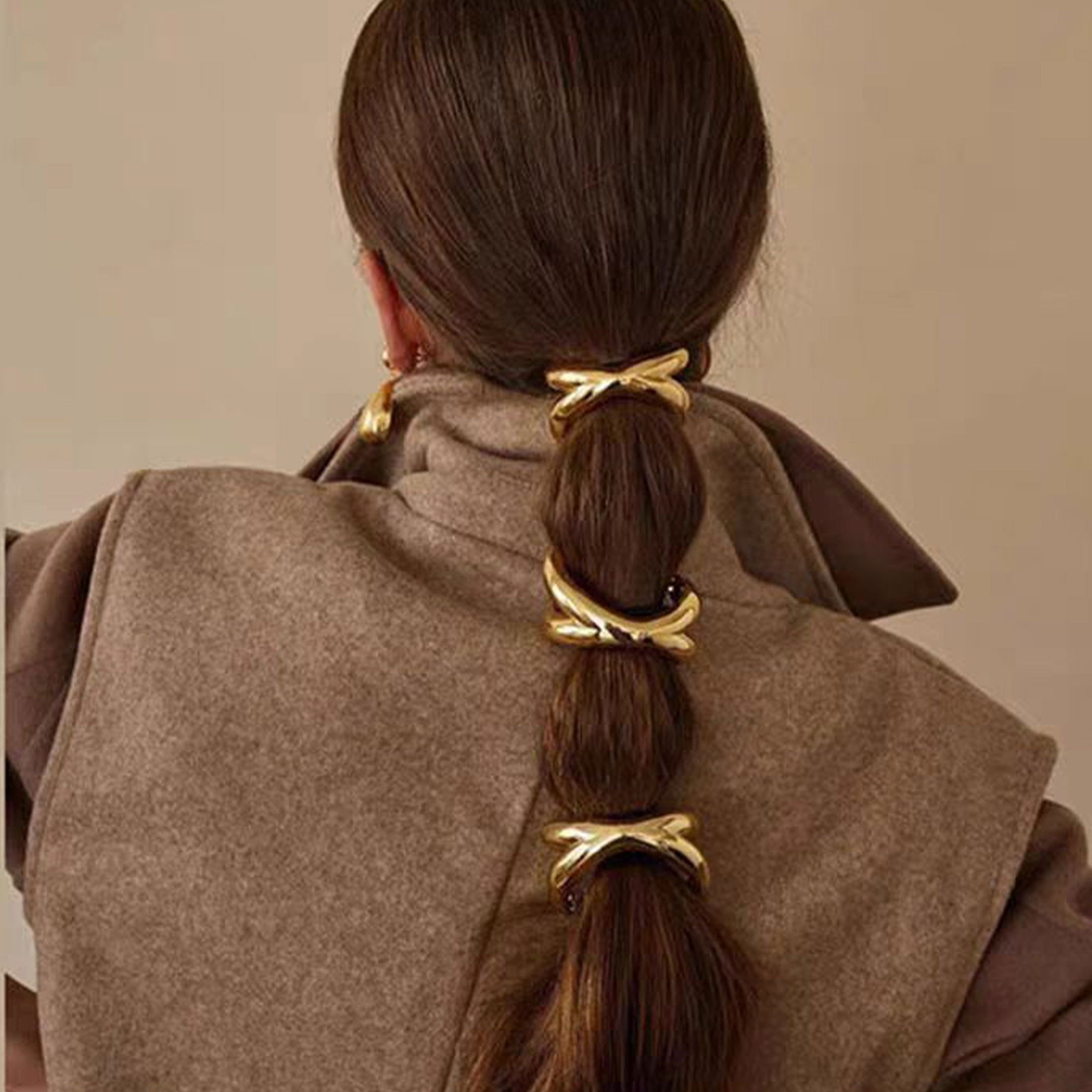 Bohemian Alloy Hair Ring With Decoration - Elegant Ring, High-quality Solid Color Ponytail Rope, Fashionable Women's Hair Accessories, Ideal Gift - 1pc
Bohemian Alloy Hair Ring With Decoration - Elegant Ring, High-quality Solid Color Ponytail Rope, Fashionable Women's Hair Accessories, Ideal Gift - 1pc