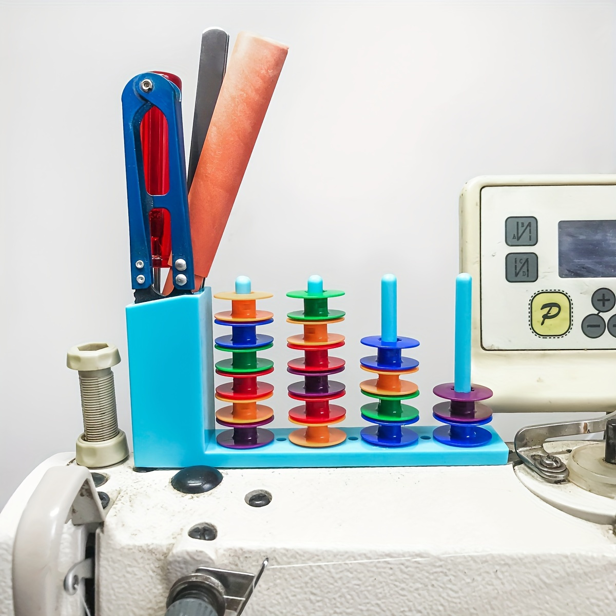 - Tool Organizer And Screwdriver For Sewing Bobbins - , No Installation Required, - Holds 1
- Tool Organizer And Screwdriver For Sewing Bobbins - , No Installation Required, - Holds 1