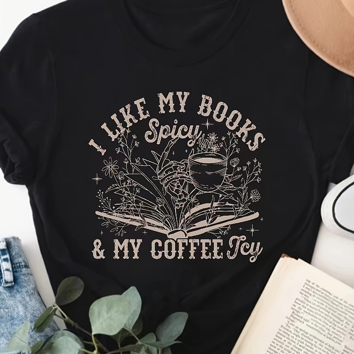 Books Lover T-shirt, Round Neck Short Sleeves Slight Stretch Sports Tee, Women's Activewear
Books Lover T-shirt, Round Neck Short Sleeves Slight Stretch Sports Tee, Women's Activewear