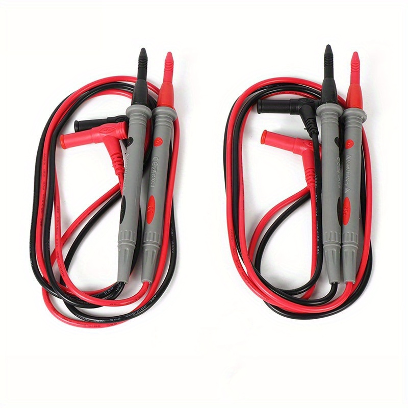 1pc Multimeter Test Leads, 10ft Coaxial Cables, Probe Wires, Silicone Material, For Digital Multimeters, Electrical Testing, Measurement Tools
1pc Multimeter Test Leads, 10ft Coaxial Cables, Probe Wires, Silicone Material, For Digital Multimeters, Electrical Testing, Measurement Tools
