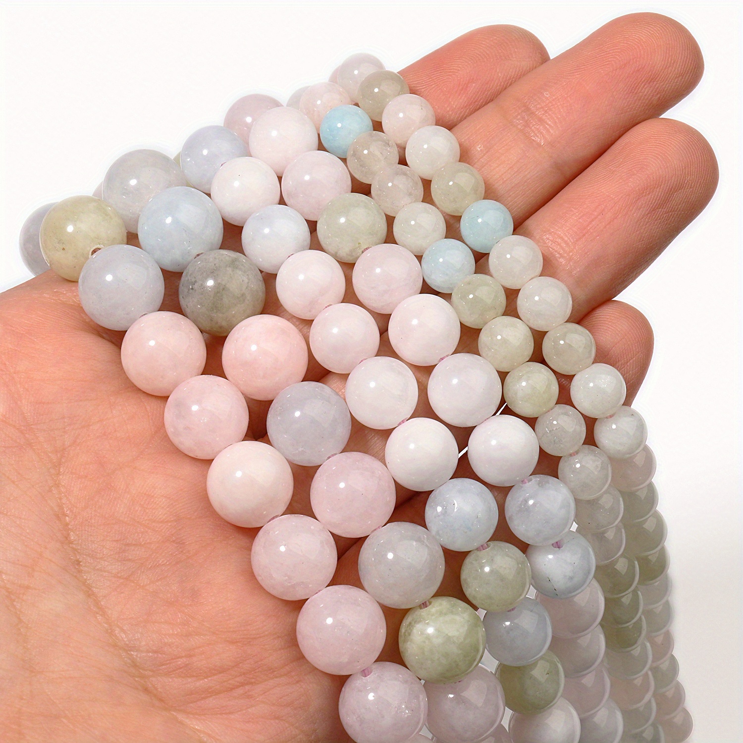 Perles de Naturelles de Qualité AA, 6/8/10mm Perles Rondes Lisses DIY et de Bracelets, Fournitures d'Artisanat Colorées, de 15''
Perles de Naturelles de Qualité AA, 6/8/10mm Perles Rondes Lisses DIY et de Bracelets, Fournitures d'Artisanat Colorées, de 15''