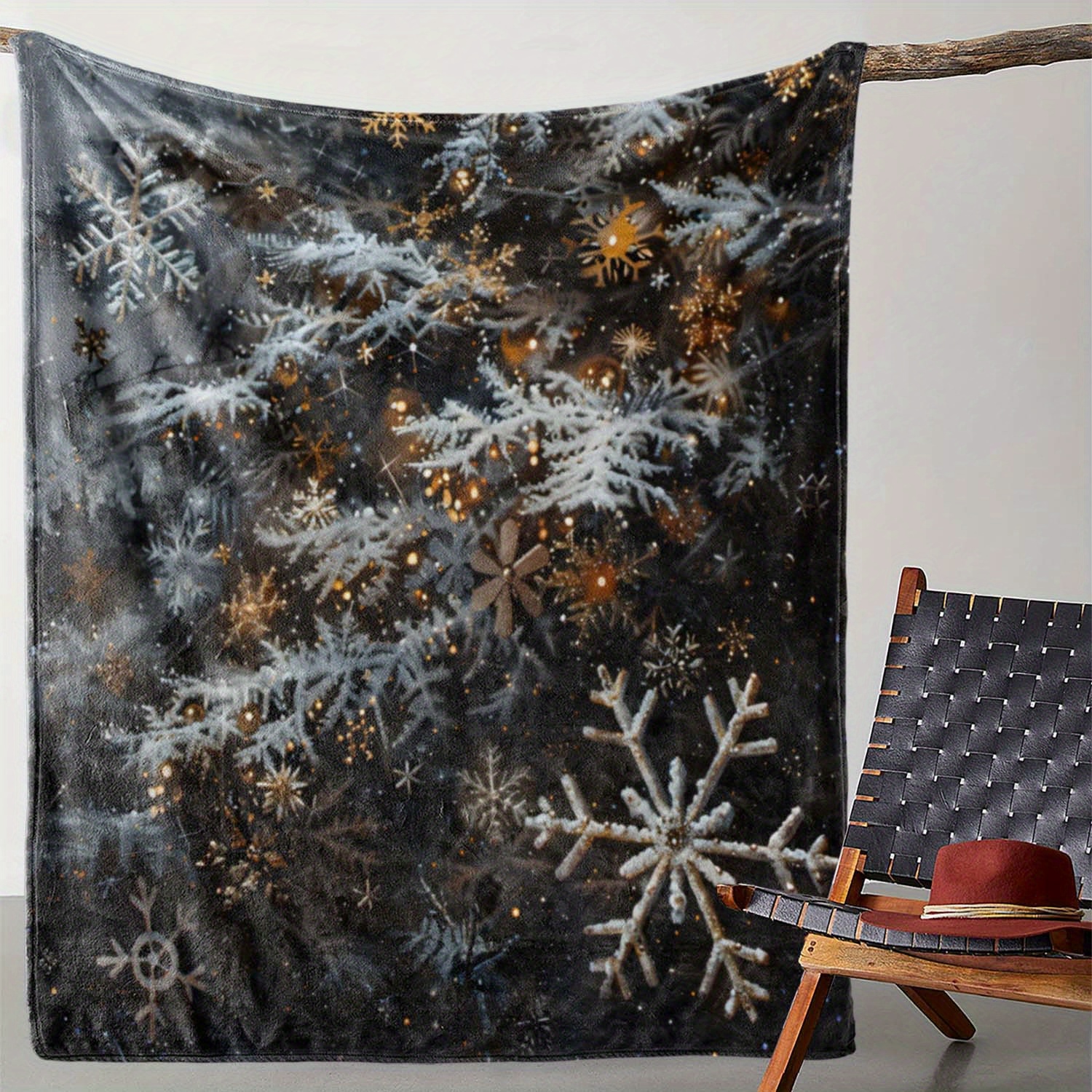 Vintage Christmas Print Flannel Throw Blanket, Warm Polyester Knitted Blanket For Sofa Bed Couch Car Office Camping Travel, Gift Throw 59x78.7 Inches
Vintage Christmas Print Flannel Throw Blanket, Warm Polyester Knitted Blanket For Sofa Bed Couch Car Office Camping Travel, Gift Throw 59x78.7 Inches