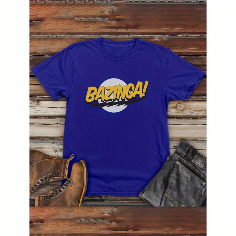 Graphic Tee For Men - 100% Polyester Knit Fabric, Casual Crew Neck Tee With Medium Stretch, Regular Fit Short Sleeve Shirt For Summer, Casual Printed Pullover Top
Graphic Tee For Men - 100% Polyester Knit Fabric, Casual Crew Neck Tee With Medium Stretch, Regular Fit Short Sleeve Shirt For Summer, Casual Printed Pullover Top