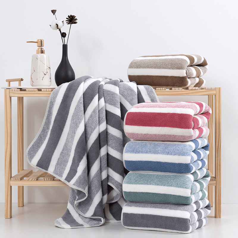 Striped Bath Towel Set - 100% , , , -dry, -absorbent, - Oblong Towels For Bathroom, , And Use
Striped Bath Towel Set - 100% , , , -dry, -absorbent, - Oblong Towels For Bathroom, , And Use