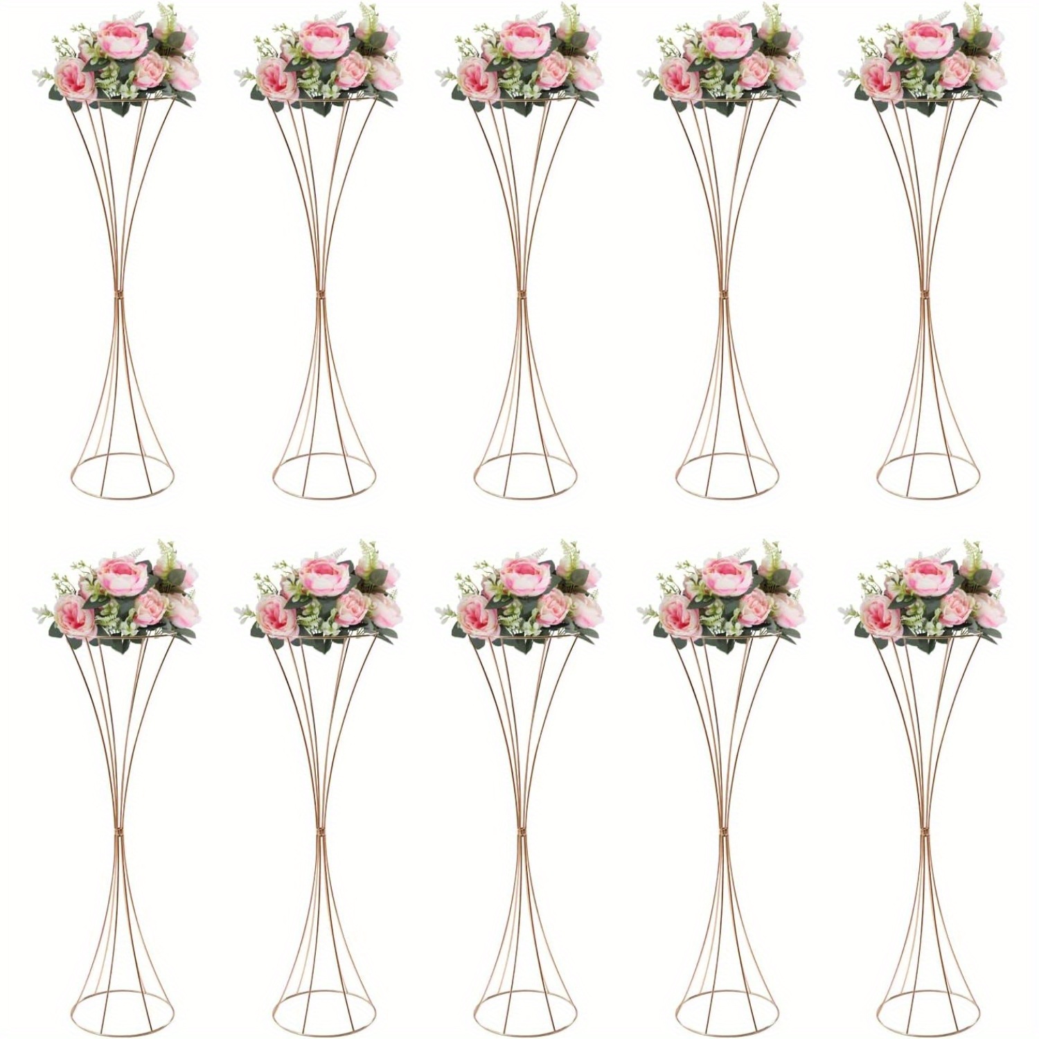 Vase Doré de pouces de Hauteur, Ensemble de 10 Vases Métalliques pour Centres de Table de Mariage, Ensemble de Vases Empilables, Support de Fleur pour Décoration de Fête d'Anniversaire
Vase Doré de pouces de Hauteur, Ensemble de 10 Vases Métalliques pour Centres de Table de Mariage, Ensemble de Vases Empilables, Support de Fleur pour Décoration de Fête d'Anniversaire