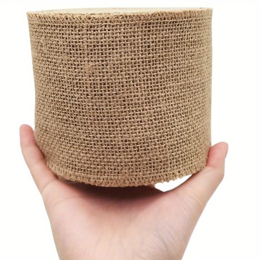 Rustic 4-inch Wide Burlap Ribbon Roll - , Crafts, Gift Wrapping, Bow Making & Holiday Decor
Rustic 4-inch Wide Burlap Ribbon Roll - , Crafts, Gift Wrapping, Bow Making & Holiday Decor