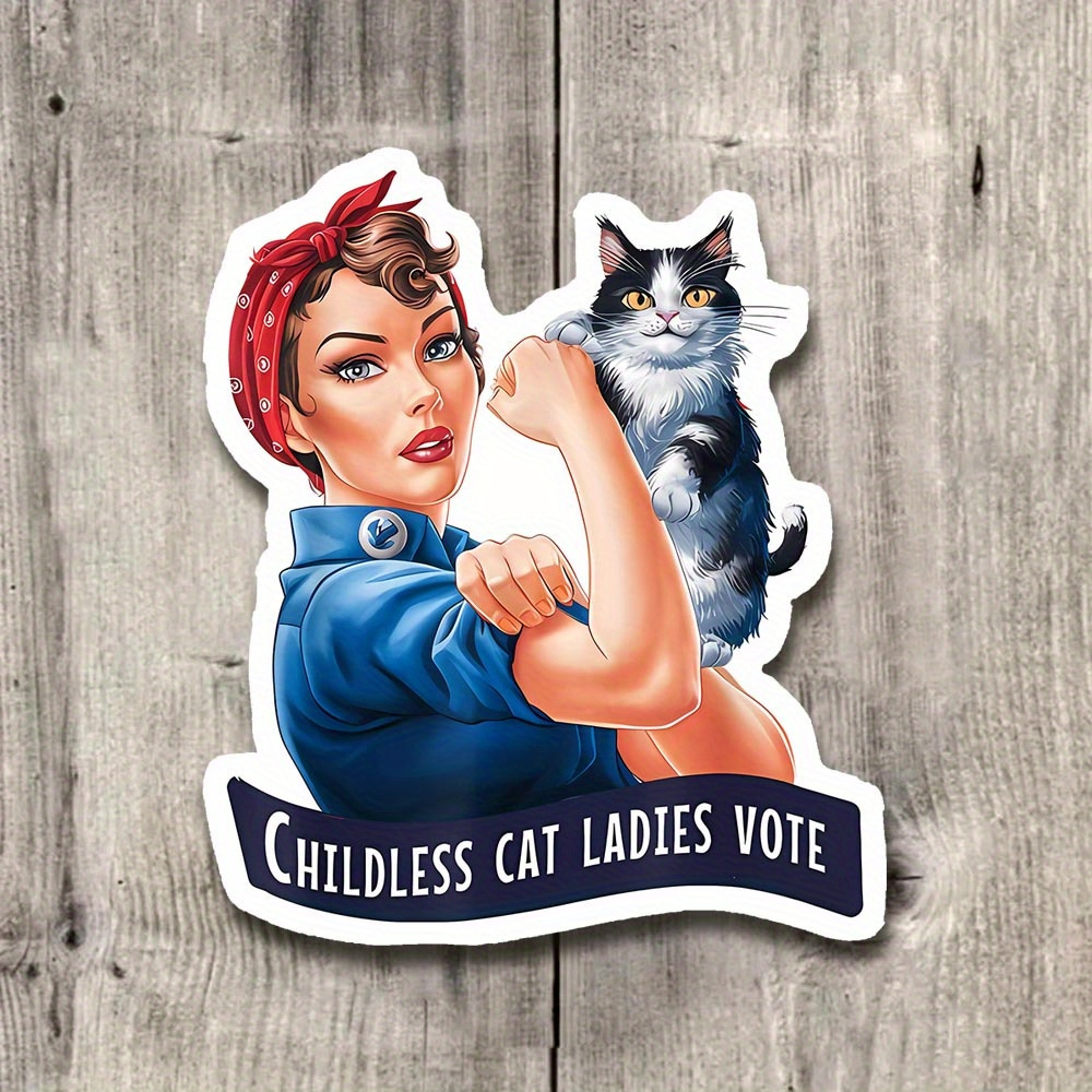 1pc Vinyl Sticker - Childless Cat Ladies - , Waterproof, Uv-resistant Decal For Cars, Laptops, Water Bottles - Self-adhesive, -resistant, Single Use - Auto &
1pc Vinyl Sticker - Childless Cat Ladies - , Waterproof, Uv-resistant Decal For Cars, Laptops, Water Bottles - Self-adhesive, -resistant, Single Use - Auto &