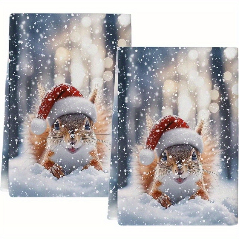 2pcs Set Christmas Towels - 18x26" -, -dry Polyester Dish & Tea Towels
2pcs Set Christmas Towels - 18x26" -, -dry Polyester Dish & Tea Towels