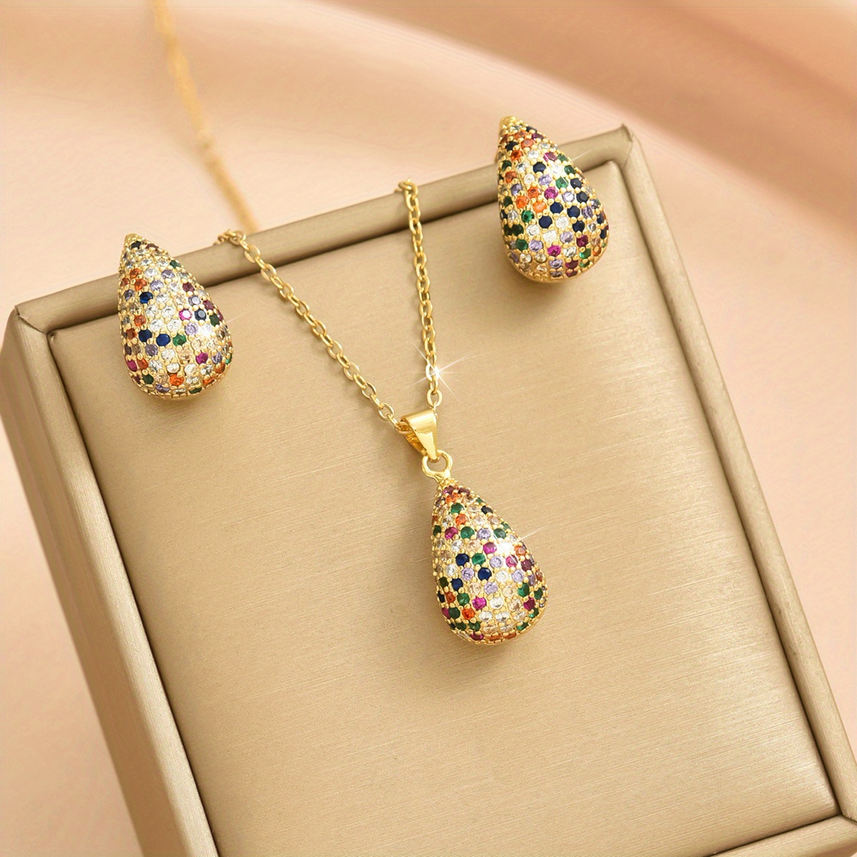 3 / Set Of And ' Shaped Necklace Set, Inlaid Synthetic Jewelry Set, Suitable ' Clothing Matching Jewelry Set, A New
3 / Set Of And ' Shaped Necklace Set, Inlaid Synthetic Jewelry Set, Suitable ' Clothing Matching Jewelry Set, A New