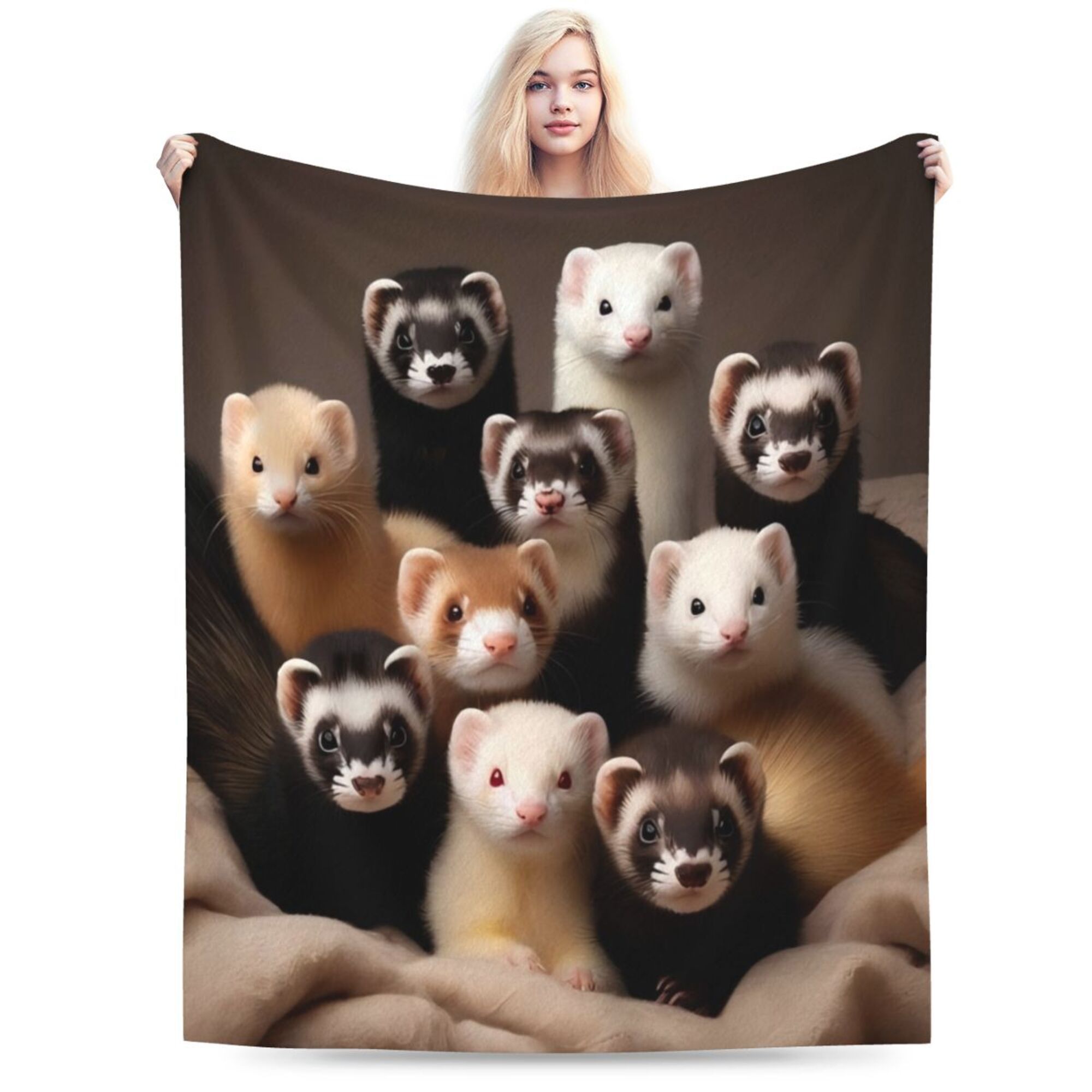 Fleece Blanket - For , , Sofa Decor - Blanket - - , Polyester, No Embellishments, 250-300g Weight
Fleece Blanket - For , , Sofa Decor - Blanket - - , Polyester, No Embellishments, 250-300g Weight