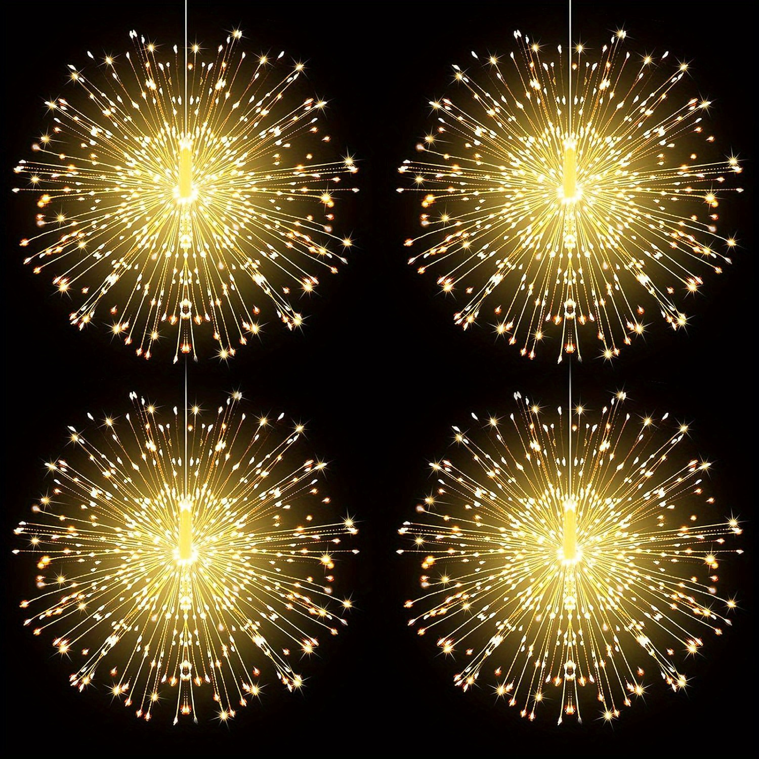 4pcs 600led Fireworks , 8- Usb Operated , Ceiling Decoration, , Christmas, Christmas Decoration ()
4pcs 600led Fireworks , 8- Usb Operated , Ceiling Decoration, , Christmas, Christmas Decoration ()
