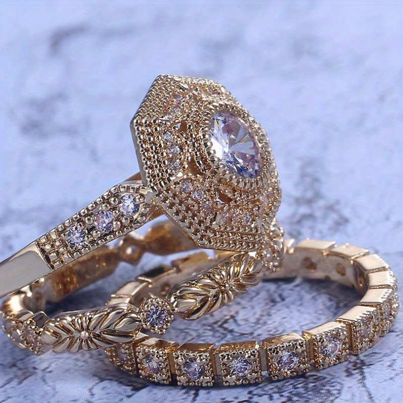 New Fashionable Piece Set Of Zircon Geometric Rings, European And American Women's Jewelry Cz Rings
New Fashionable Piece Set Of Zircon Geometric Rings, European And American Women's Jewelry Cz Rings